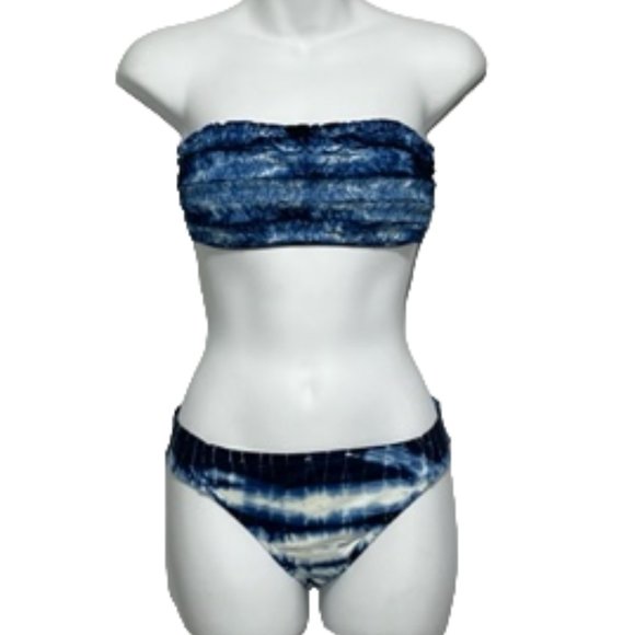 Lucky Brand Other - LUCKY BRAND Tie Dye Bandeau Bikini Size S/P NWOT